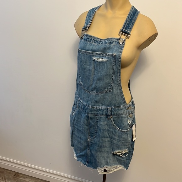 BNWT Denim Overall Skirt - Picture 5 of 14